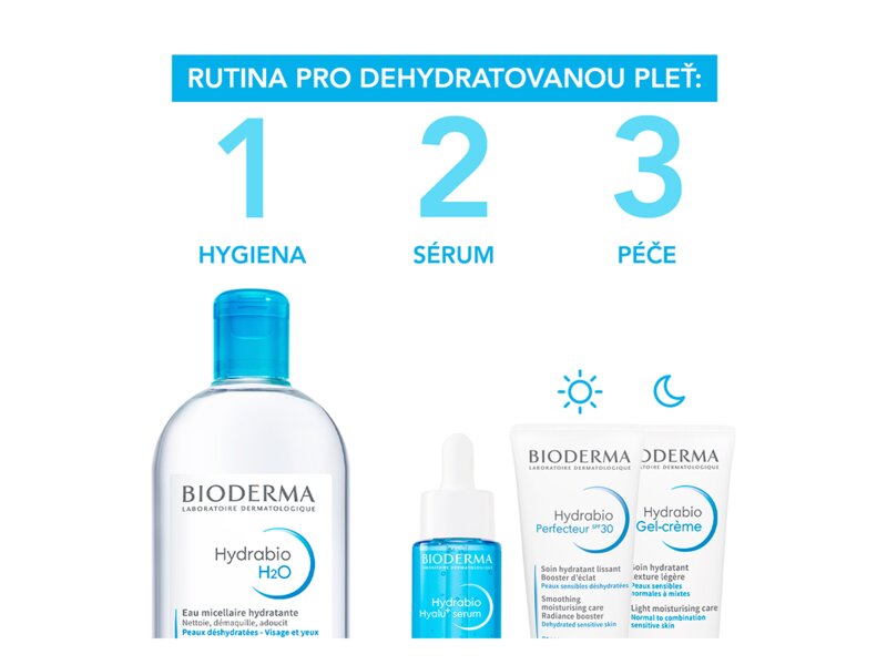 Bioderma Hydrabio H2O micelární voda 500 ml