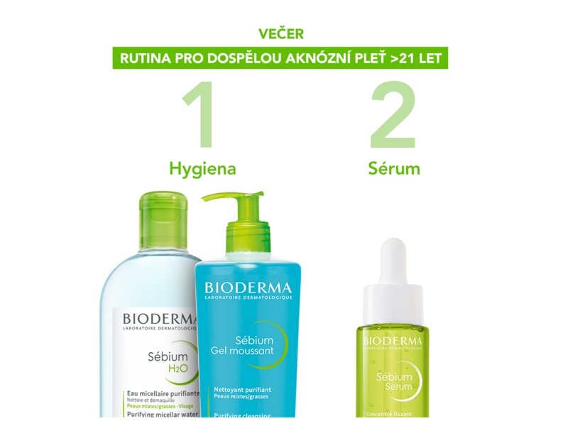 Bioderma Sébium H2O micelární voda 500 ml Bioderma Sébium H2O micelární voda 500 ml