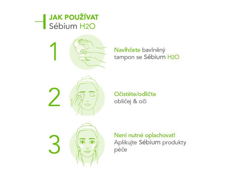 Bioderma Sébium H2O micelární voda 500 ml Bioderma Sébium H2O micelární voda 500 ml