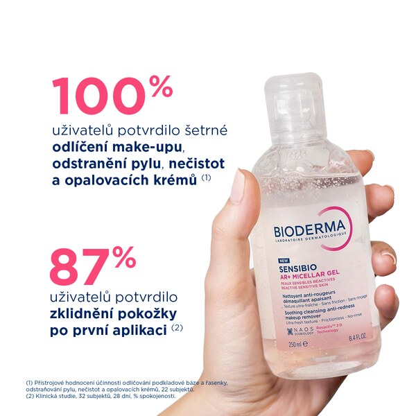 Bioderma Sensibio AR+ micellar gel 250 ml
