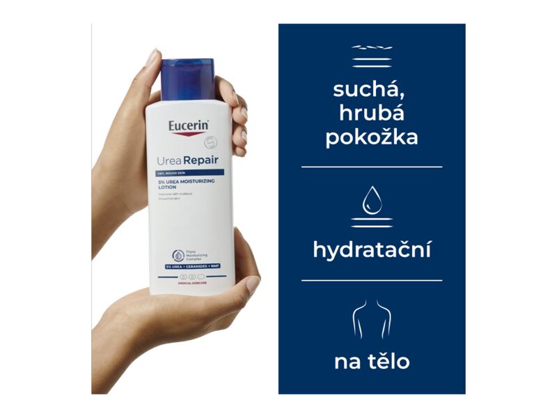 Eucerin UreaRepair 5% Urea tělové mléko 250 ml