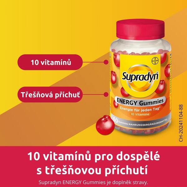 Supradyn Energy Gummies 60 ks