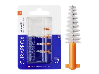 Curaprox CPS 14 Ortho refill mezizubní kartáček 4 ks