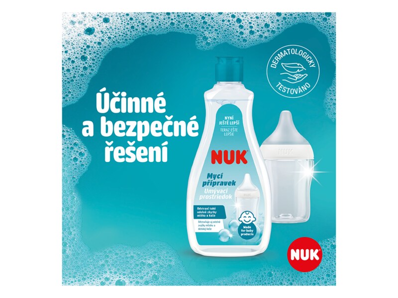 NUK mycí přípravek na láhve a savičky 500 ml