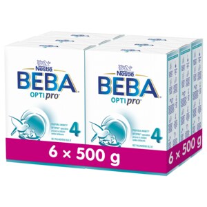 Beba Optipro 4 batolecí mléko 6 x 500 g