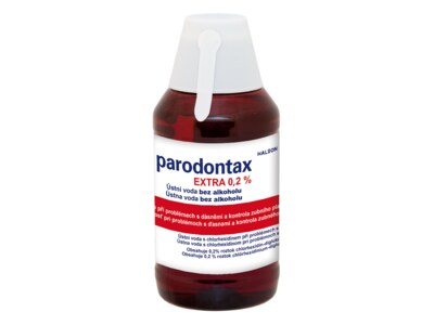 Parodontax Extra 0,2 % ústní voda bez alkoholu 300 ml Parodontax Extra 0,2 % ústní voda bez alkoholu 300 ml