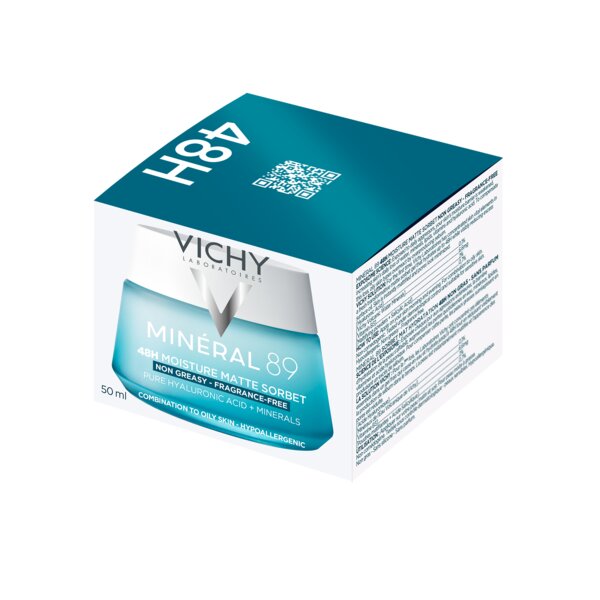 Vichy Minéral 89 Hydratační zmatňující sorbet 50 ml