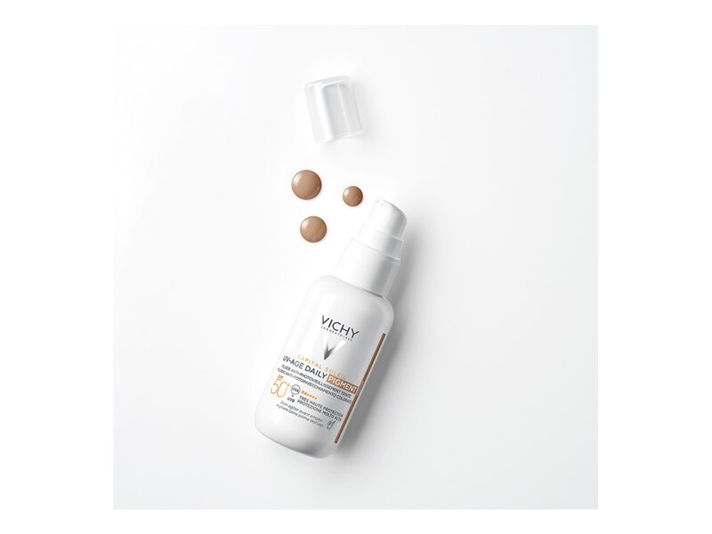 Vichy Capital Soleil UV-Age SPF 50+ Tónovaná denní péče Medium 40 ml