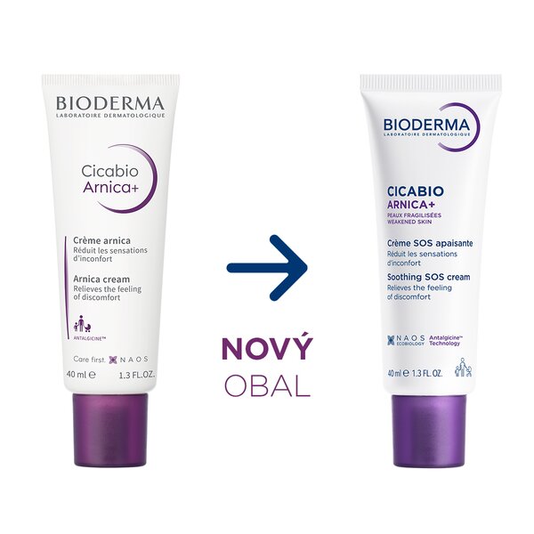 Bioderma Cicabio Arnica+ krém 40 ml