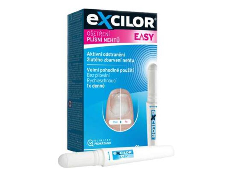 Excilor Easy ošetření plísní nehtů 4 ml