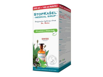 Dr. Weiss Stopkašel Medical sirup 200+100 ml Dr. Weiss Stopkašel Medical sirup 200+100 ml