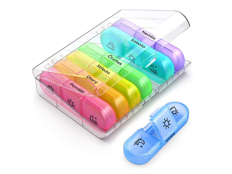 SimplyMed Týdenní dávkovač léků Horizont 21010 1 kus