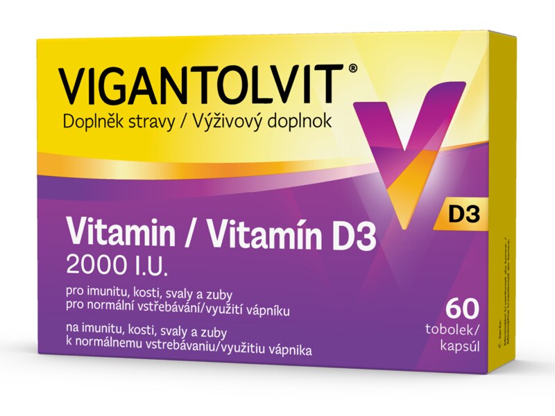 Vigantolvit D3 2000 I.U. 60 tobolek Vigantolvit D3 2000 I.U. 60 tobolek