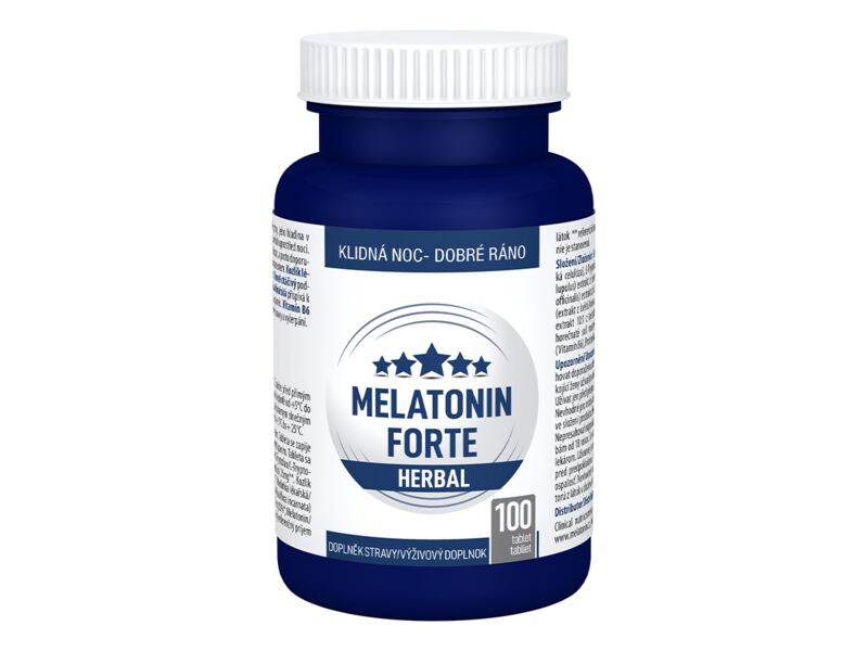 Clinical Melatonin Forte Herbal 100 tobolek
