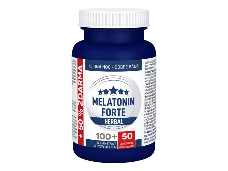 Clinical Melatonin Forte Herbal 100 + 50 tobolek