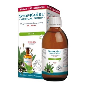 Dr. Weiss Stopkašel Medical sirup 100+50 ml Dr. Weiss Stopkašel Medical sirup 100+50 ml