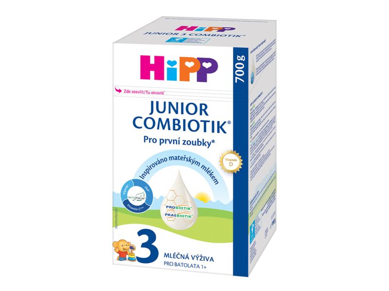 Hipp 3 Junior Combiotik Pokračovací batolecí mléko 700 g