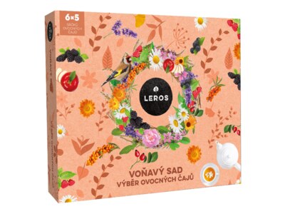 Leros Voňavý sad Výběr bylinných čajů 6 x 5 sáčků