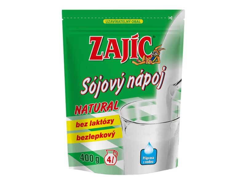 Zajíc Sójový nápoj Natural sáček 400 g