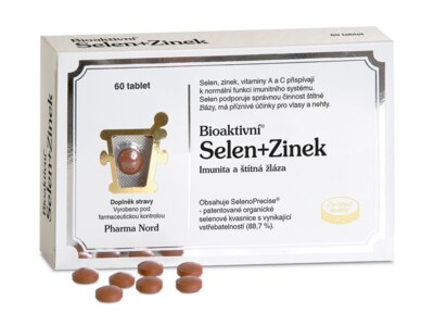 Pharma Nord Bioaktivní Selen+Zinek 60 tablet