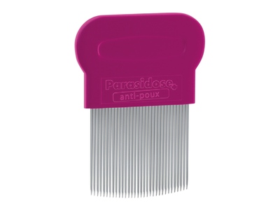 Parasidose Hřeben kovový 1 kus