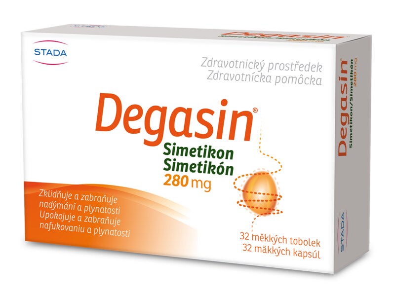 Degasin 280 mg 32 tobolek