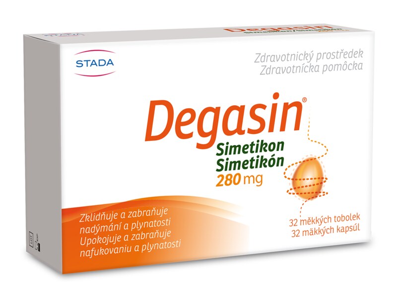 Degasin 280 mg 32 tobolek