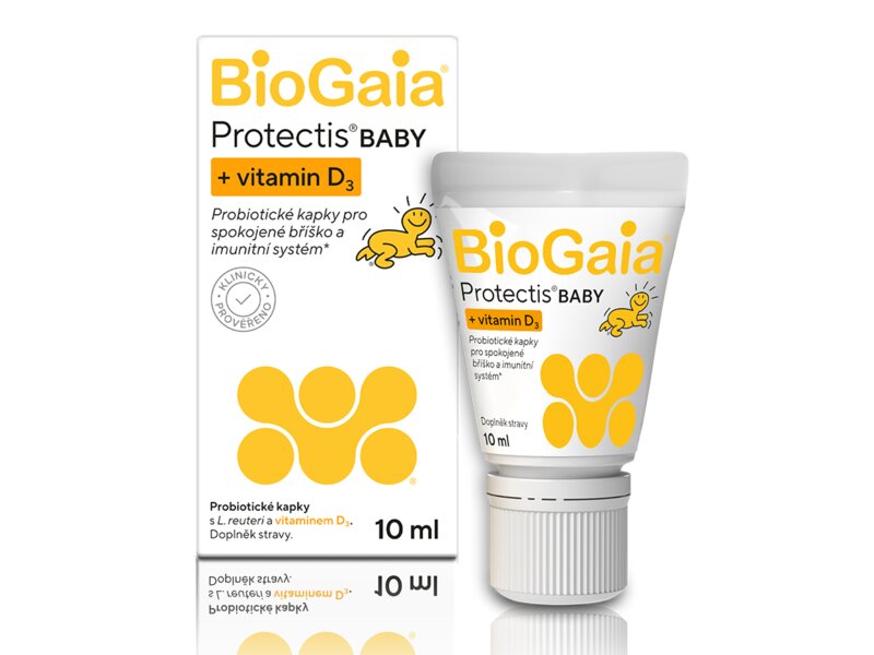 BioGaia Protectis Baby Probiotické kapky s vitamínem D3 10 ml