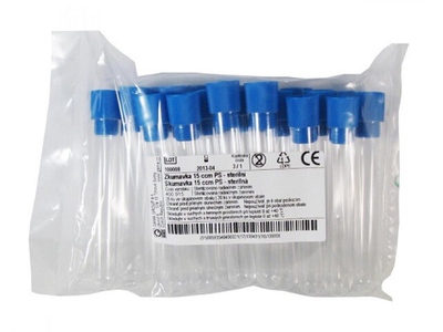 Zkumavka 15 ccm PS sterilní 20 ks