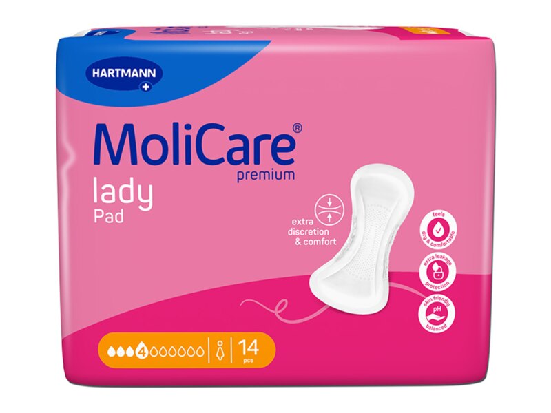 MoliCare Lady 4 kapky inkontinenční vložky 14 ks
