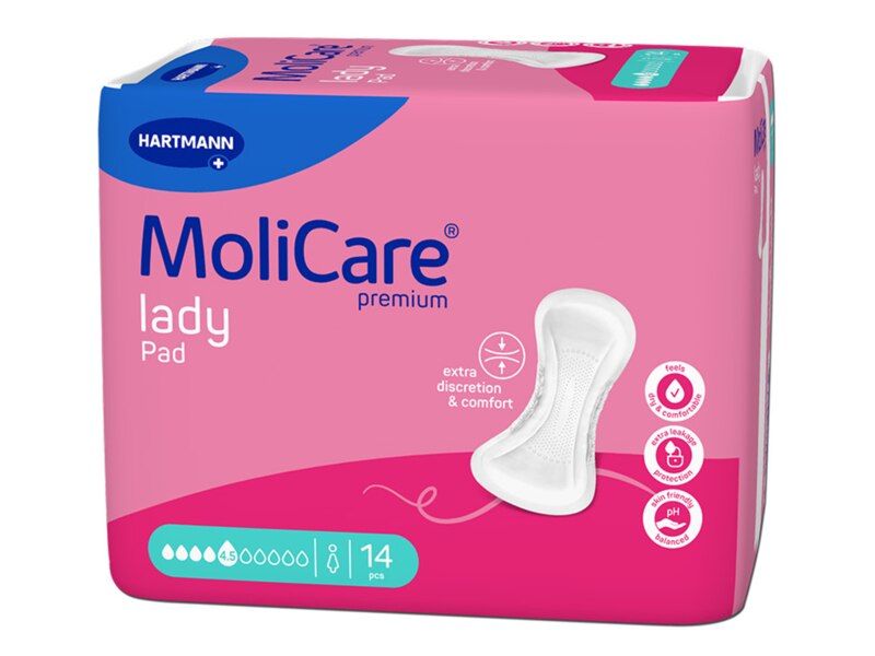 MoliCare Lady 4,5 kapek inkontinenční vložky 14 ks
