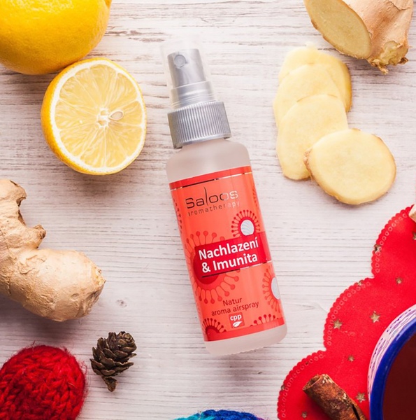 Saloos Přírodní osvěžovač vzduchu Nachlazení a imunita 50 ml