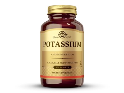 Solgar Potassium (Draslík - Glukonan draselný) 100 tablet