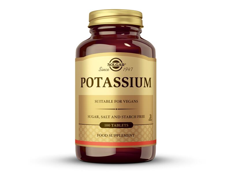 Solgar Potassium (Draslík - Glukonan draselný) 100 tablet