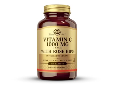 Solgar Vitamin C 1000 mg se šípky 100 tablet
