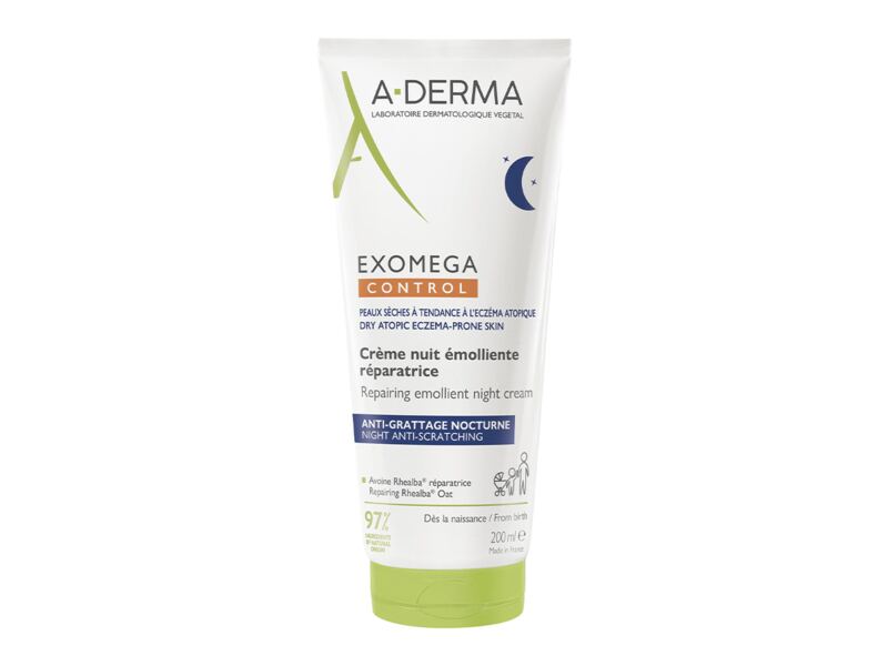 A-Derma Exomega Control emolienční noční krém 200 ml A-Derma Exomega Control emolienční noční krém 200 ml