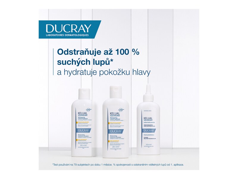 Ducray Kelual Squanorm šampon - Suché lupy 200 ml