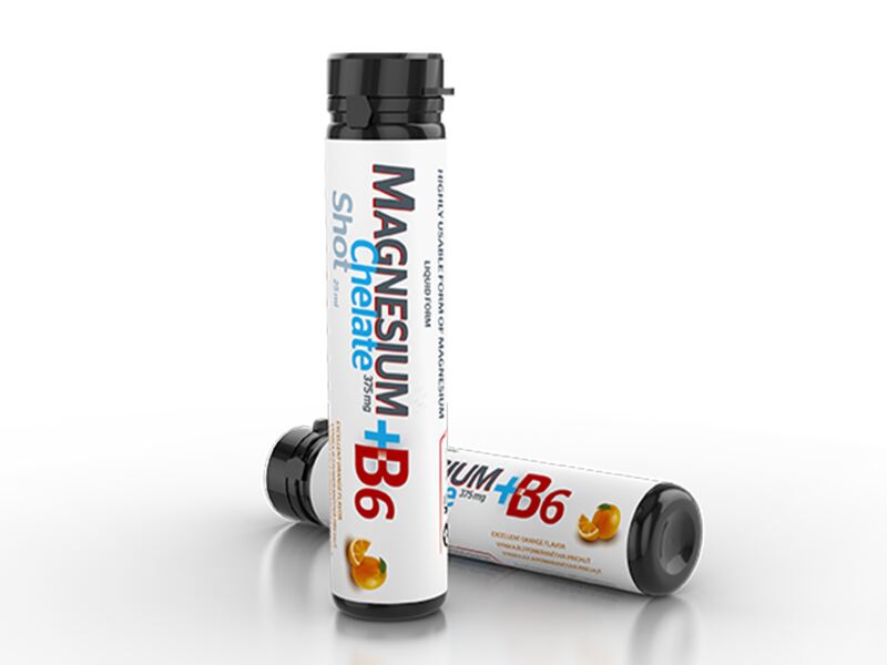 Magnesium Chelate - B6 pomeranč 10 ampulí Magnesium Chelate - B6 pomeranč 10 ampulí