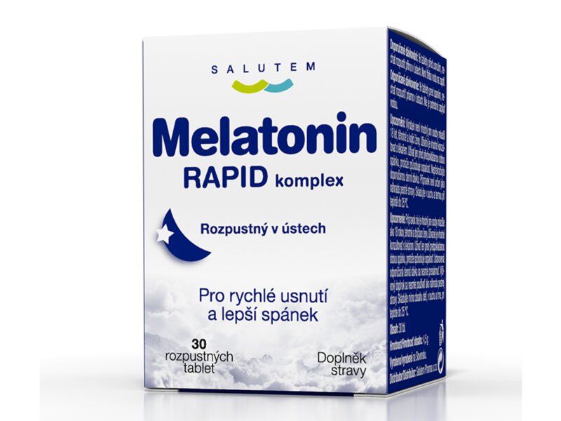 Melatonin Rapid komplex ODT 30 tablet pod jazyk