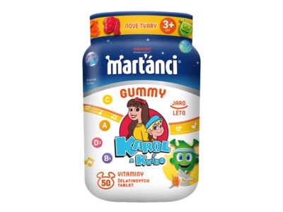 Marťánci Gummy Jaro-Léto Karol a Kvído 50 ks