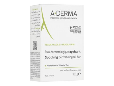 A-Derma Zklidňující dermatologická kostka 100 g