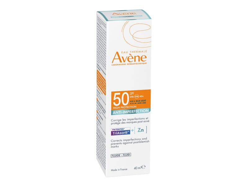 Avene Fluid proti nedokonalostem pleti SPF50 40 ml