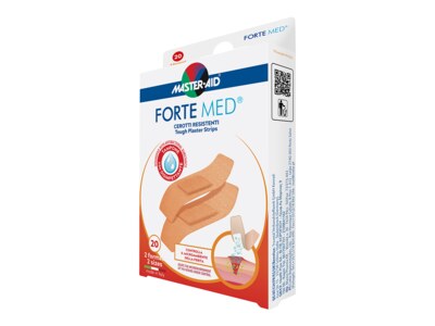 Forte Med náplasti pevné voděodolné 2 velikosti 20 ks