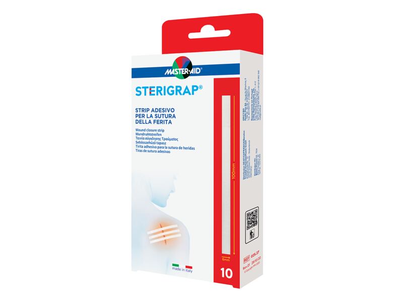 Sterigrap Náplasťové stehy sterilní 100x6 mm 10 ks