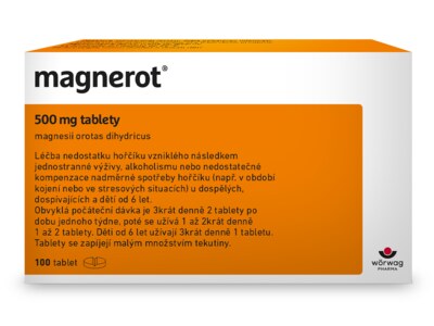 Magnerot 500 mg 100 tablet