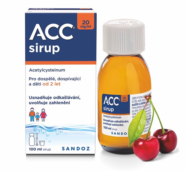 ACC 20 mg/ml sirup 100 ml ACC 20 mg/ml sirup 100 ml