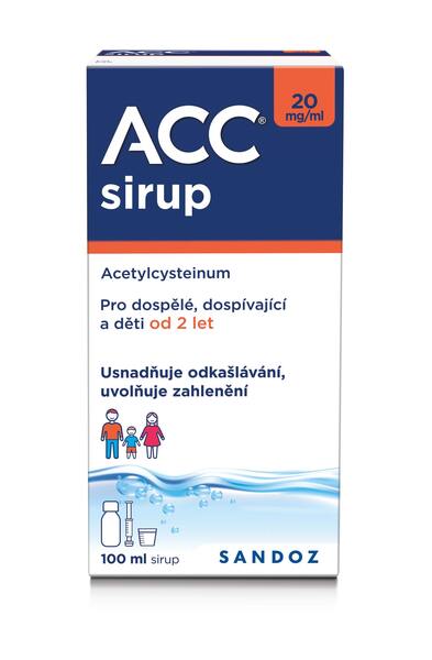 ACC 20 mg/ml sirup 100 ml