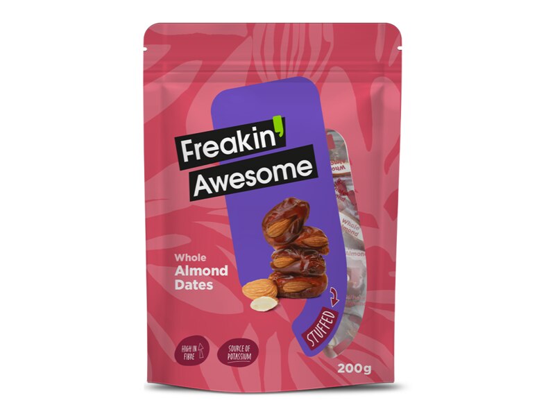 Freakin Avesome datle plněné mandlemi 200 g Freakin Avesome datle plněné mandlemi 200 g