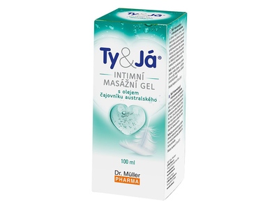 Ty & Já Intimní masážní gel s TTO 100 ml