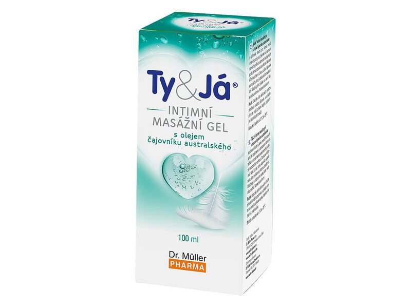 Ty & Já Intimní masážní gel s TTO 100 ml